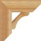 Ekena Millwork Legacy Slat Rough Sawn Bracket, Western Red Cedar, 4"W x 14"D x 14"H BKT04X14X14LEC06RWR - alternate 2